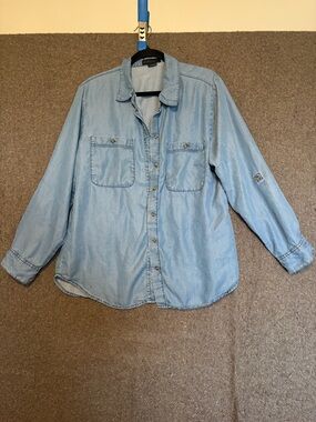 Sanctuary Light Blue Denim Shirt